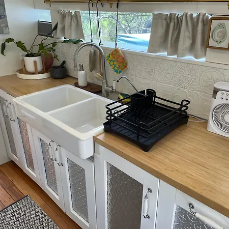 Bus - Tiny Home - 1980S Classic With Off Grid Elegance Faraday Exterior photo
