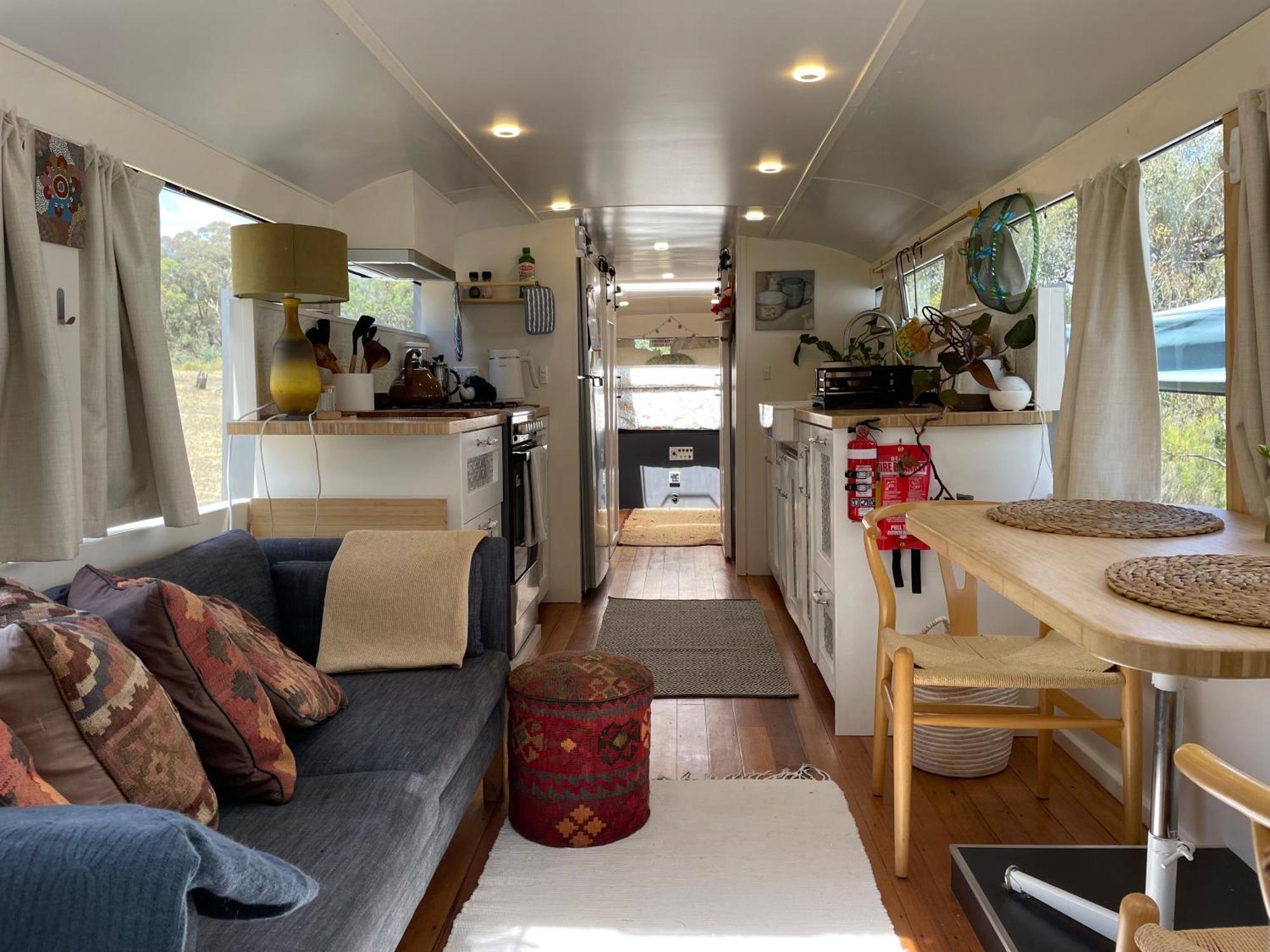 Bus - Tiny - 1980s Classic With Off Grid Elegance